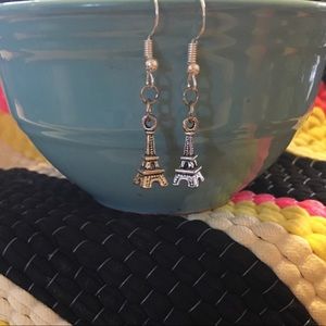 Handmade Eiffel Tower earrings